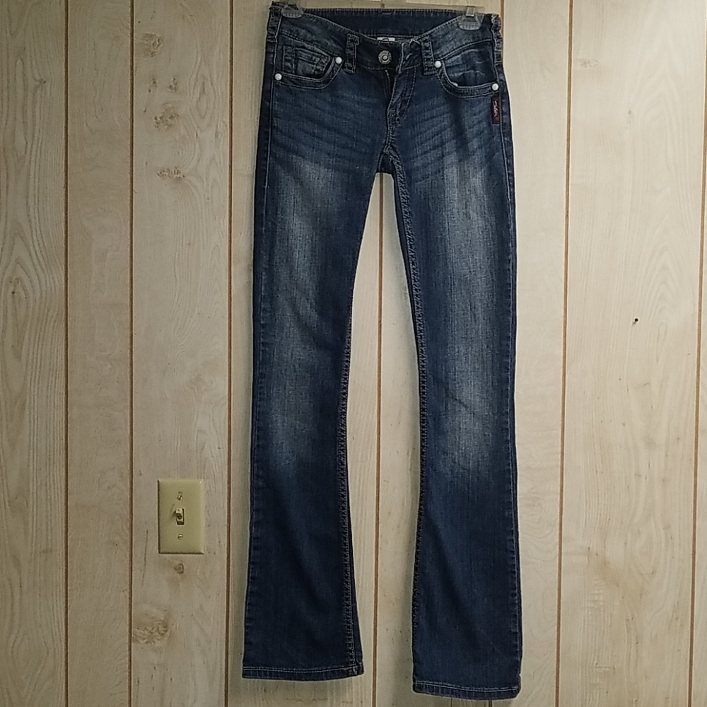 Women Silver jeans
